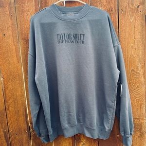 NEW UNWORN TAYLOR SWIFT Eras Tour Blue Crewneck Official Merch Size Small
